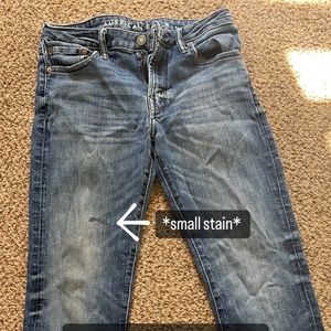 Mens American Eagle Slim Straight Jeans